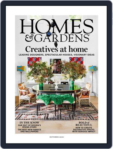 Homes & Gardens October 1st, 2022 Digital Back Issue Cover