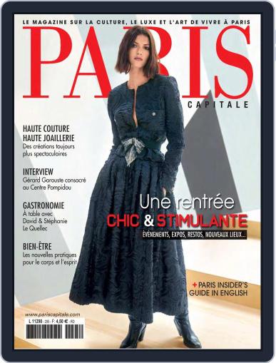 Paris Capitale September 1st, 2022 Digital Back Issue Cover