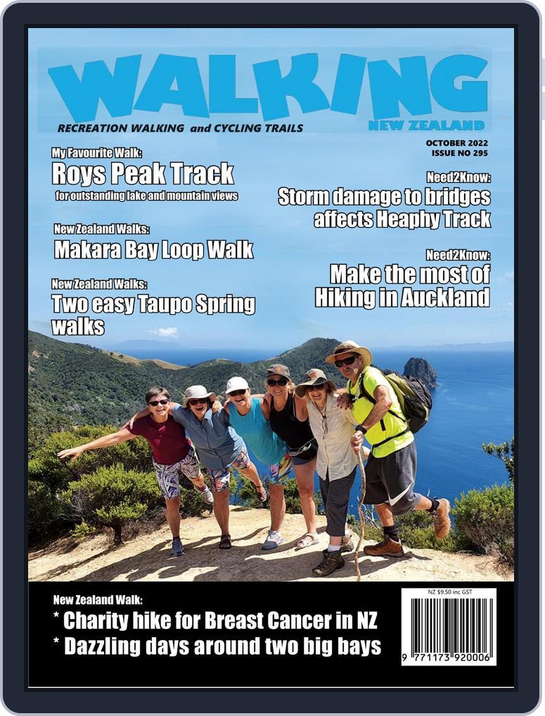 Walking New Zealand (Digital) Subscription                    October 1st, 2022 Issue