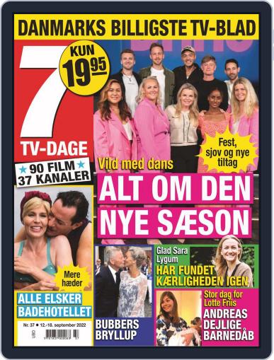 7 TV-Dage September 12th, 2022 Digital Back Issue Cover