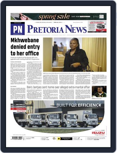 Pretoria News September 12th, 2022 Digital Back Issue Cover