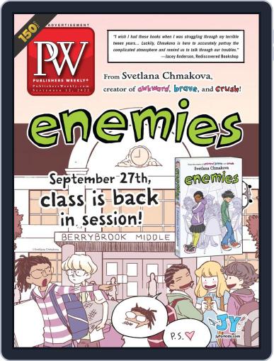 Publishers Weekly September 12th, 2022 Digital Back Issue Cover