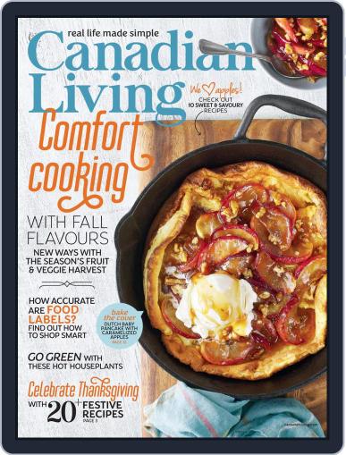 Canadian Living October 1st, 2022 Digital Back Issue Cover