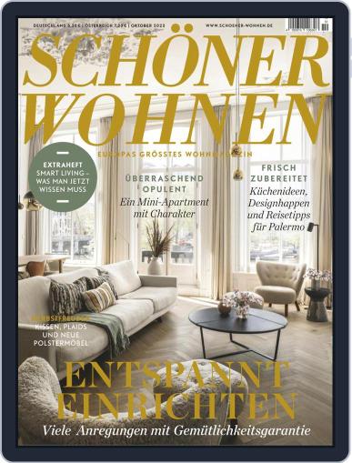 Schöner Wohnen October 1st, 2022 Digital Back Issue Cover