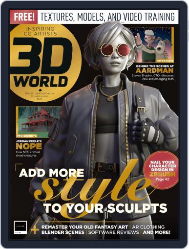 3D World November 1st, 2022 Digital Back Issue Cover