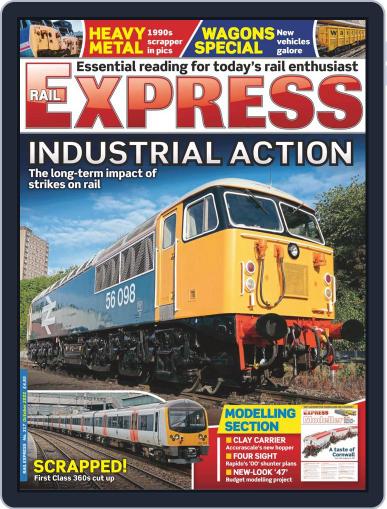 Rail Express October 1st, 2022 Digital Back Issue Cover