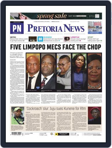 Pretoria News September 13th, 2022 Digital Back Issue Cover