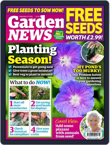 Garden News September 17th, 2022 Digital Back Issue Cover