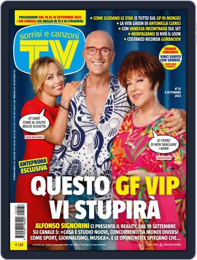 TV Sorrisi e Canzoni September 12th, 2022 Digital Back Issue Cover