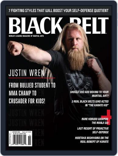 Black Belt October 1st, 2022 Digital Back Issue Cover