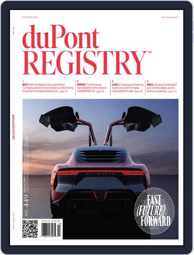 duPont REGISTRY October 1st, 2022 Digital Back Issue Cover
