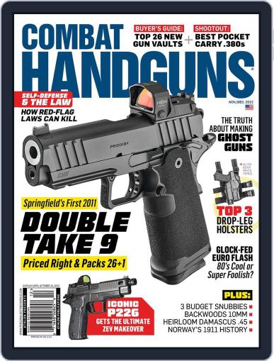 Combat Handguns November 1st, 2022 Digital Back Issue Cover