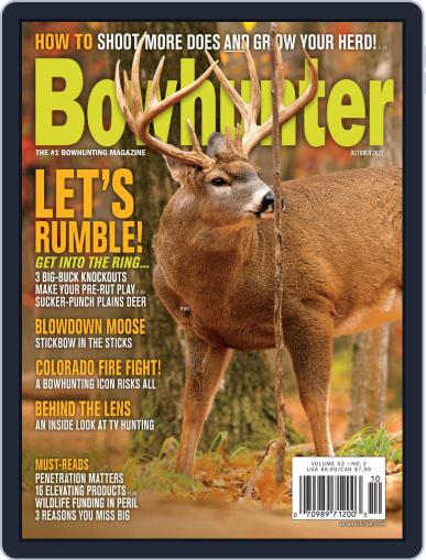 Bowhunter October 1st, 2022 Digital Back Issue Cover