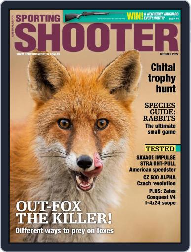 Sporting Shooter October 1st, 2022 Digital Back Issue Cover