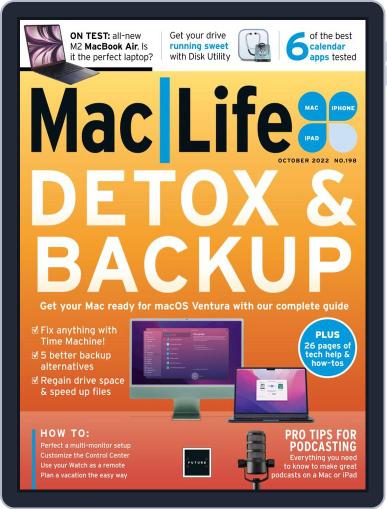 MacLife October 1st, 2022 Digital Back Issue Cover