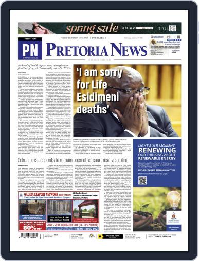 Pretoria News September 14th, 2022 Digital Back Issue Cover