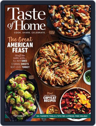 Taste of Home October 1st, 2022 Digital Back Issue Cover