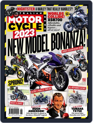 Australian Motorcycle News September 15th, 2022 Digital Back Issue Cover