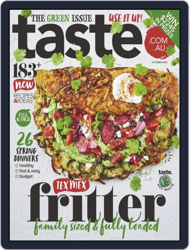 Taste.com.au October 1st, 2022 Digital Back Issue Cover