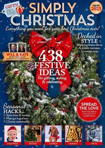Simply Christmas United Kingdom September 20th, 2023 Digital Back Issue Cover