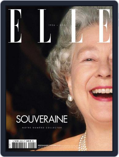 Elle France September 15th, 2022 Digital Back Issue Cover