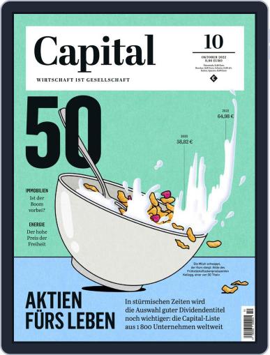 Capital Germany October 1st, 2022 Digital Back Issue Cover