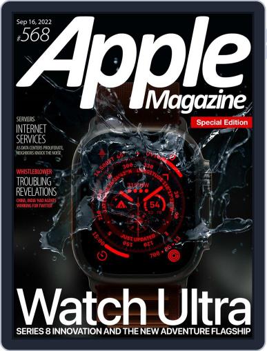 AppleMagazine September 16th, 2022 Digital Back Issue Cover
