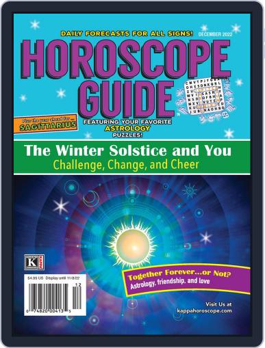 Horoscope Guide December 1st, 2022 Digital Back Issue Cover