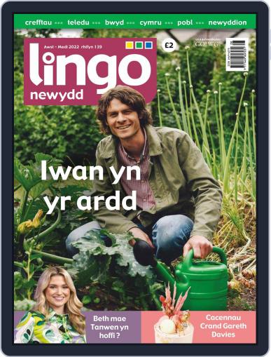 Lingo Newydd August 1st, 2022 Digital Back Issue Cover