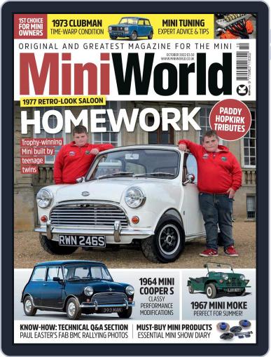 MiniWorld October 1st, 2022 Digital Back Issue Cover