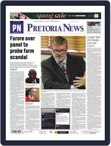Pretoria News September 16th, 2022 Digital Back Issue Cover
