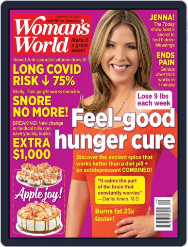 Woman's World September 26th, 2022 Digital Back Issue Cover