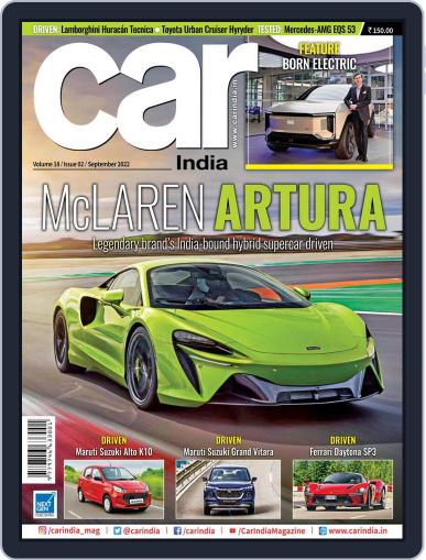 Car India September 1st, 2022 Digital Back Issue Cover