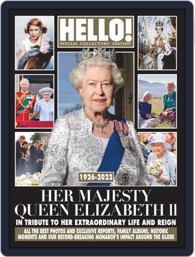 HELLO! A Tribute To HM Queen Elizabeth II September 14th, 2022 Digital Back Issue Cover