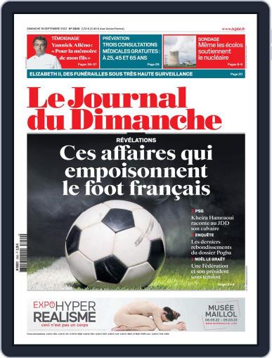 Le Journal du dimanche September 18th, 2022 Digital Back Issue Cover