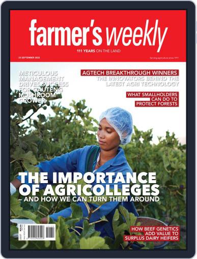 Farmer's Weekly September 23rd, 2022 Digital Back Issue Cover