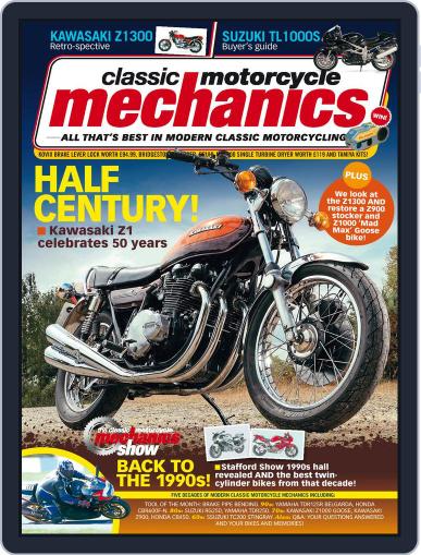 Classic Motorcycle Mechanics September 19th, 2022 Digital Back Issue Cover