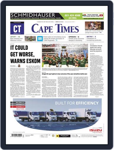 Cape Times September 19th, 2022 Digital Back Issue Cover