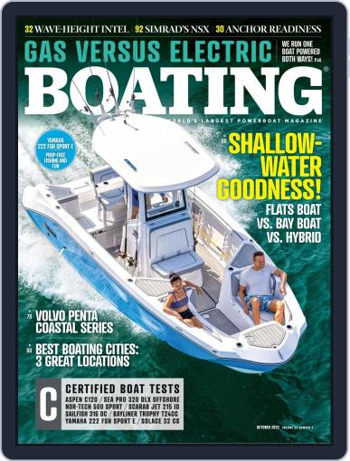 Boating October 1st, 2022 Digital Back Issue Cover