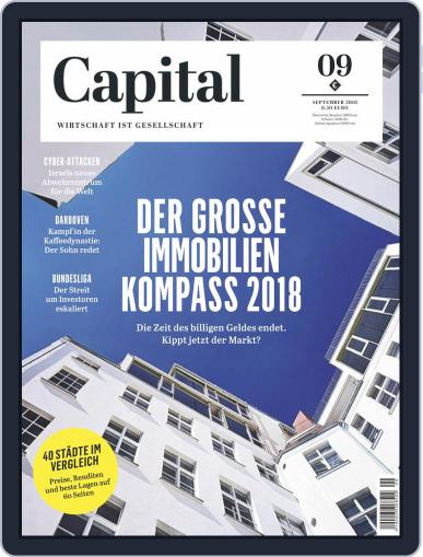 Capital Germany September 1st, 2018 Digital Back Issue Cover