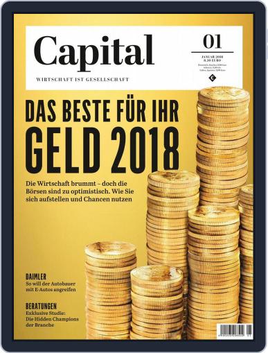 Capital Germany January 1st, 2018 Digital Back Issue Cover