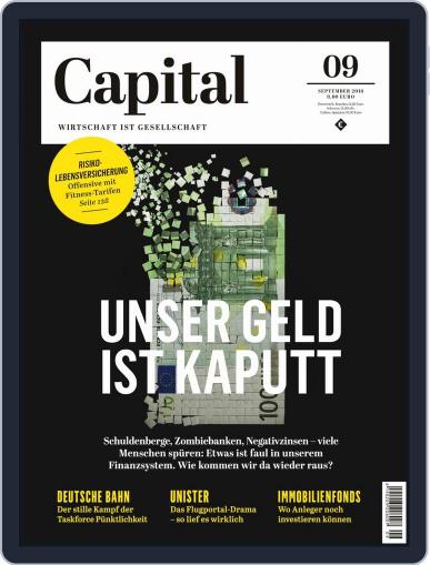 Capital Germany August 31st, 2016 Digital Back Issue Cover