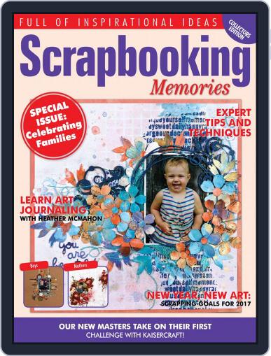 Scrapbooking Memories January 1st, 2017 Digital Back Issue Cover