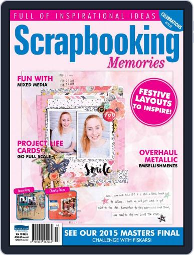 Scrapbooking Memories October 28th, 2016 Digital Back Issue Cover