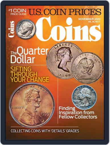 Coins November 1st, 2022 Digital Back Issue Cover