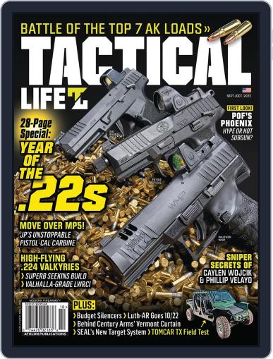 Tactical Life September 1st, 2022 Digital Back Issue Cover