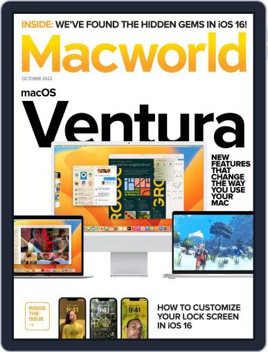Macworld October 1st, 2022 Digital Back Issue Cover