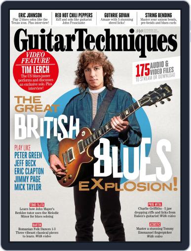 Guitar Techniques September 21st, 2022 Digital Back Issue Cover