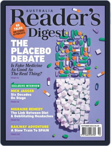 Readers Digest Australia October 1st, 2022 Digital Back Issue Cover