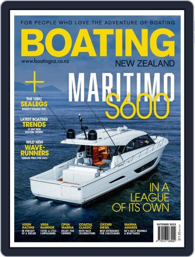 Boating NZ October 1st, 2022 Digital Back Issue Cover